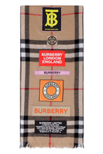 Load image into Gallery viewer, Cashmere scarf with fringes
