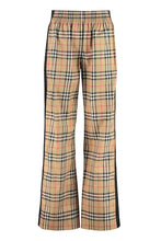 Carica l'immagine nel visualizzatore di Gallery, Pantaloni in cotone stretch stampato
