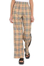 Carica l'immagine nel visualizzatore di Gallery, Pantaloni in cotone stretch stampato
