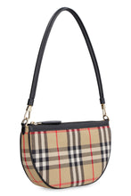 Carica l'immagine nel visualizzatore di Gallery, Mini-bag Olympia in cotone motivo check
