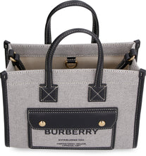 Carica l'immagine nel visualizzatore di Gallery, Mini tote bag Freya in tela
