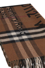 Load image into Gallery viewer, Cashmere scarf with fringes
