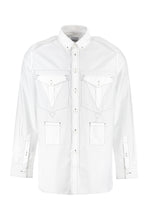 Carica l'immagine nel visualizzatore di Gallery, Camicia in cotone con collo button-down
