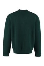 Carica l'immagine nel visualizzatore di Gallery, Pullover in lana con scollo a V
