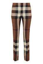 Carica l'immagine nel visualizzatore di Gallery, Pantaloni sartoriali in motivo check

