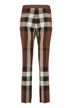 Carica l'immagine nel visualizzatore di Gallery, Pantaloni sartoriali in motivo check
