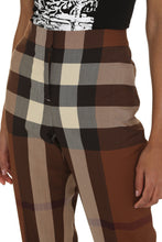 Carica l'immagine nel visualizzatore di Gallery, Pantaloni sartoriali in motivo check
