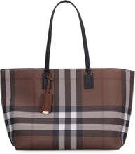Carica l'immagine nel visualizzatore di Gallery, Tote bag in motivo check
