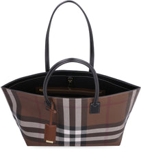Carica l'immagine nel visualizzatore di Gallery, Tote bag in motivo check
