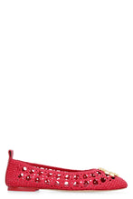 Carica l'immagine nel visualizzatore di Gallery, Ballerine Eleanor in pelle con logo
