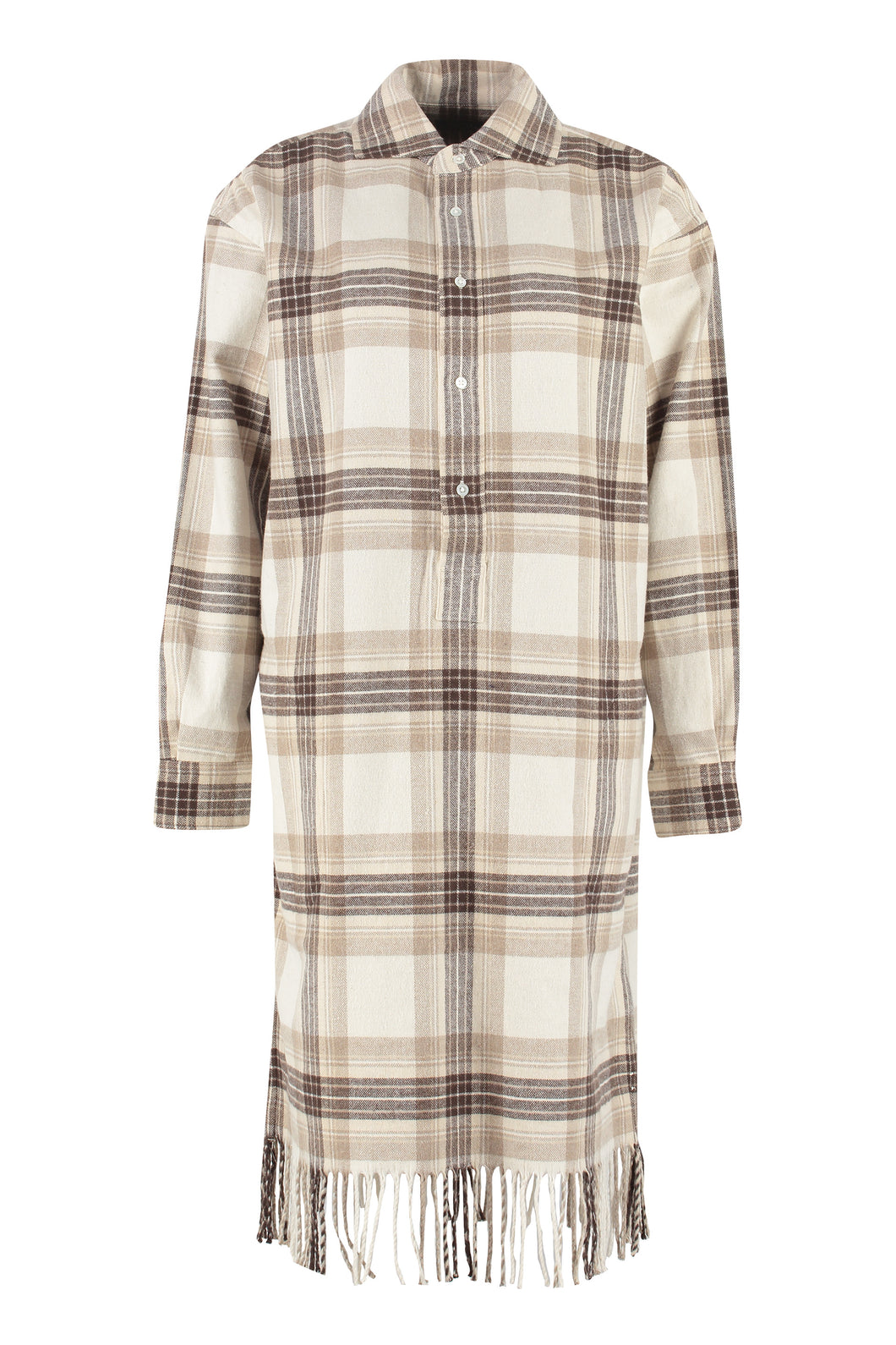 Cotton shirtdress