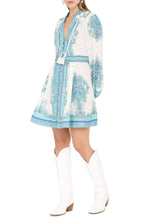 Load image into Gallery viewer, Printed linen dress
