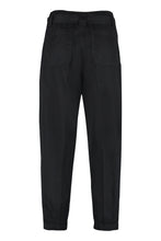 Carica l'immagine nel visualizzatore di Gallery, Pantaloni tapered-fit a vita alta
