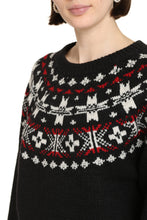 Load image into Gallery viewer, Jacquard wool pullover
