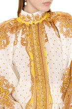 Carica l'immagine nel visualizzatore di Gallery, Blusa stampata con arricciature
