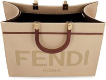 Carica l'immagine nel visualizzatore di Gallery, Tote bag media Sunshine in canvas
