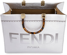 Load image into Gallery viewer, Sunshine laminated leather tote
