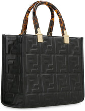 Carica l'immagine nel visualizzatore di Gallery, Mini tote bag Sunshine in pelle
