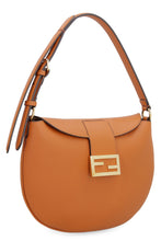 Load image into Gallery viewer, Croissant Small leather shoulder bag
