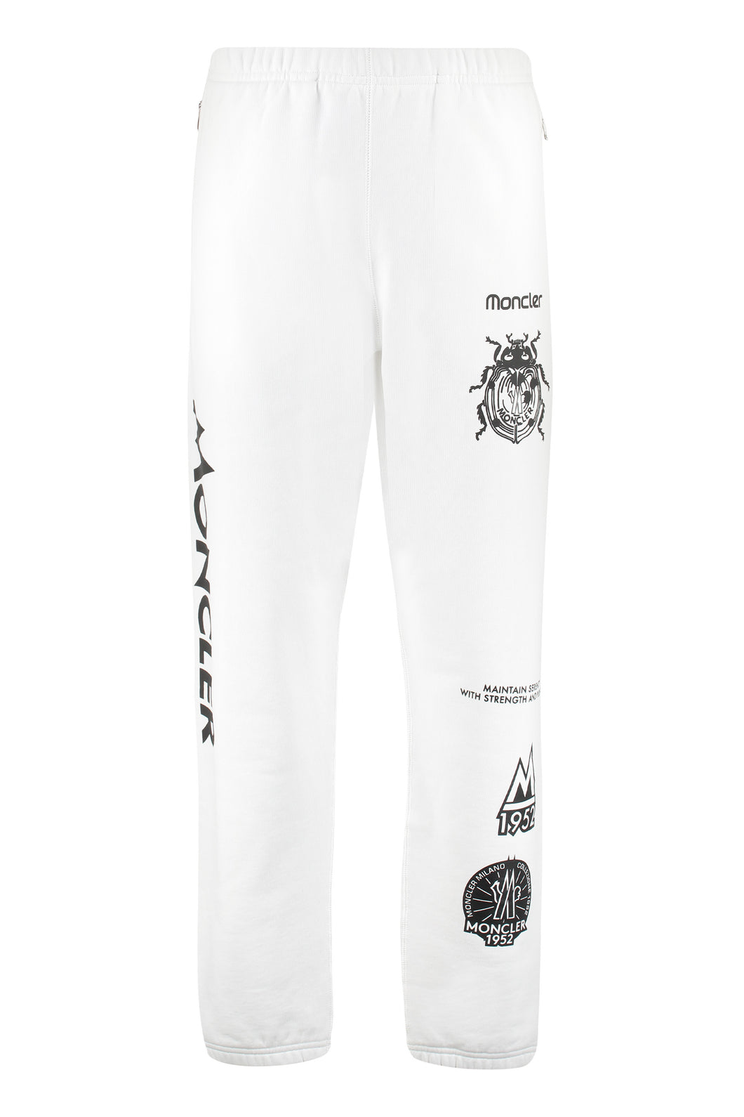 2 Moncler 1952 - Logo detail cotton track-pants