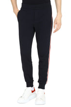 Carica l'immagine nel visualizzatore di Gallery, Track-pants con bande laterali a contrasto
