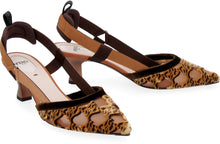 Carica l'immagine nel visualizzatore di Gallery, Slingback a punta Colibrì in rete
