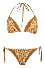 Carica l'immagine nel visualizzatore di Gallery, Bikini Raie Placement Mini Tri con reggiseno a triangolo

