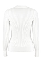 Carica l'immagine nel visualizzatore di Gallery, Maglione in lana vergine a coste
