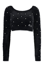 Carica l'immagine nel visualizzatore di Gallery, Crop-top in maglia
