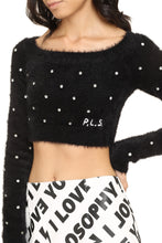 Carica l'immagine nel visualizzatore di Gallery, Crop-top in maglia

