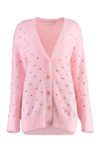 Carica l'immagine nel visualizzatore di Gallery, Cardigan in maglia con strass
