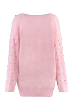 Carica l'immagine nel visualizzatore di Gallery, Cardigan in maglia con strass
