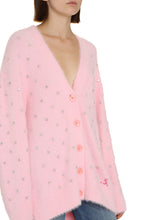 Carica l'immagine nel visualizzatore di Gallery, Cardigan in maglia con strass
