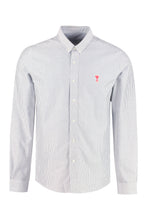 Carica l'immagine nel visualizzatore di Gallery, Camicia button-down in cotone a righe
