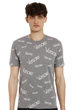 Carica l'immagine nel visualizzatore di Gallery, T-shirt in cotone con logo all-over
