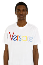 Carica l'immagine nel visualizzatore di Gallery, T-shirt in cotone con logo ricamato
