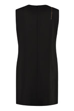 Load image into Gallery viewer, Decorative buttons sheath dress
