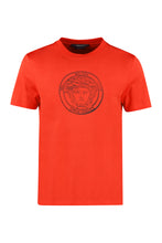 Load image into Gallery viewer, Cotton crew-neck T-shirt
