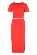 Carica l&#39;immagine nel visualizzatore di Gallery, Abito in jersey drappeggiato
