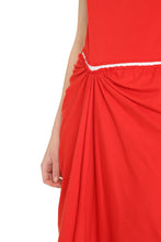 Carica l&#39;immagine nel visualizzatore di Gallery, Abito in jersey drappeggiato
