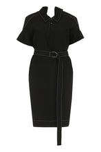 Carica l&#39;immagine nel visualizzatore di Gallery, Abito con cintura in vita

