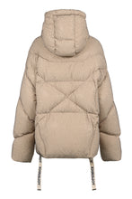 Carica l'immagine nel visualizzatore di Gallery, Piumino Puff Khris Rhinestone con cappuccio
