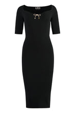 Carica l&#39;immagine nel visualizzatore di Gallery, Abito in maglia a costine
