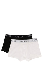 Carica l'immagine nel visualizzatore di Gallery, Set da due boxer in cotone con banda elastica

