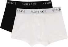 Carica l'immagine nel visualizzatore di Gallery, Set da due boxer in cotone con banda elastica
