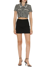 Carica l'immagine nel visualizzatore di Gallery, Crop top in tweed lurex
