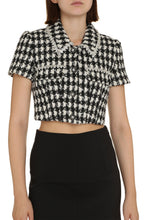 Carica l'immagine nel visualizzatore di Gallery, Crop top in tweed lurex
