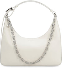 Load image into Gallery viewer, Moon Cut Out  leather shoulder bag
