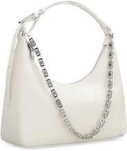 Load image into Gallery viewer, Moon Cut Out  leather shoulder bag

