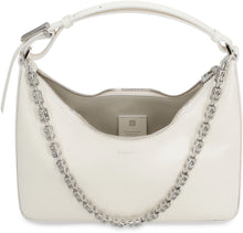 Load image into Gallery viewer, Moon Cut Out  leather shoulder bag
